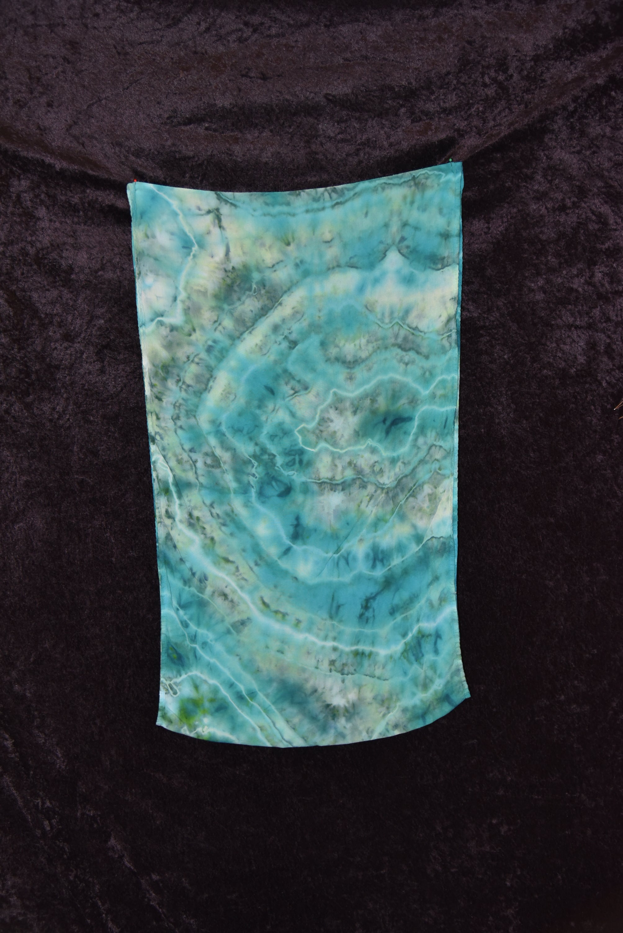 Circular Rayon Infinity Scarf - Jade (greens)