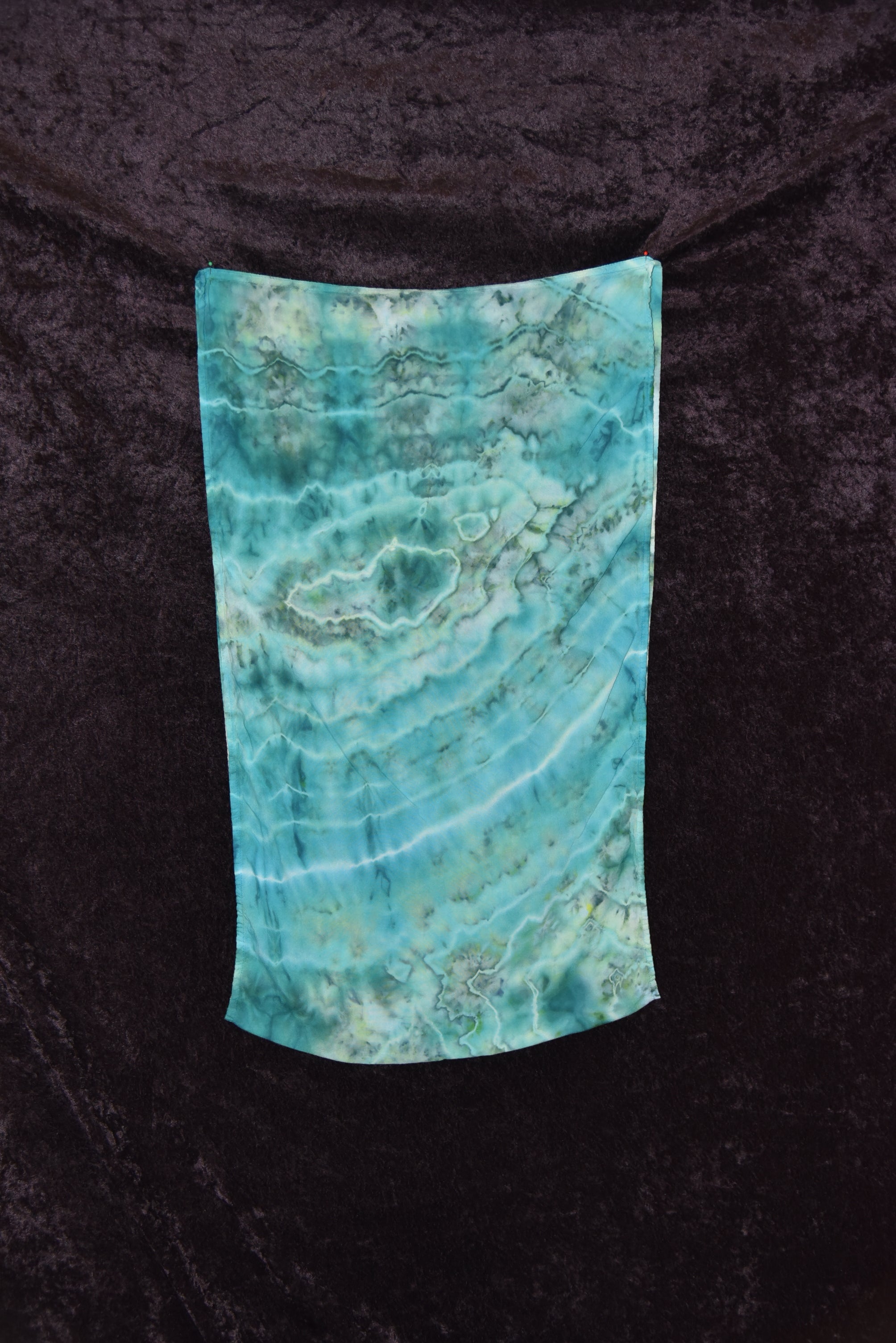 Circular Rayon Infinity Scarf - Jade (greens)