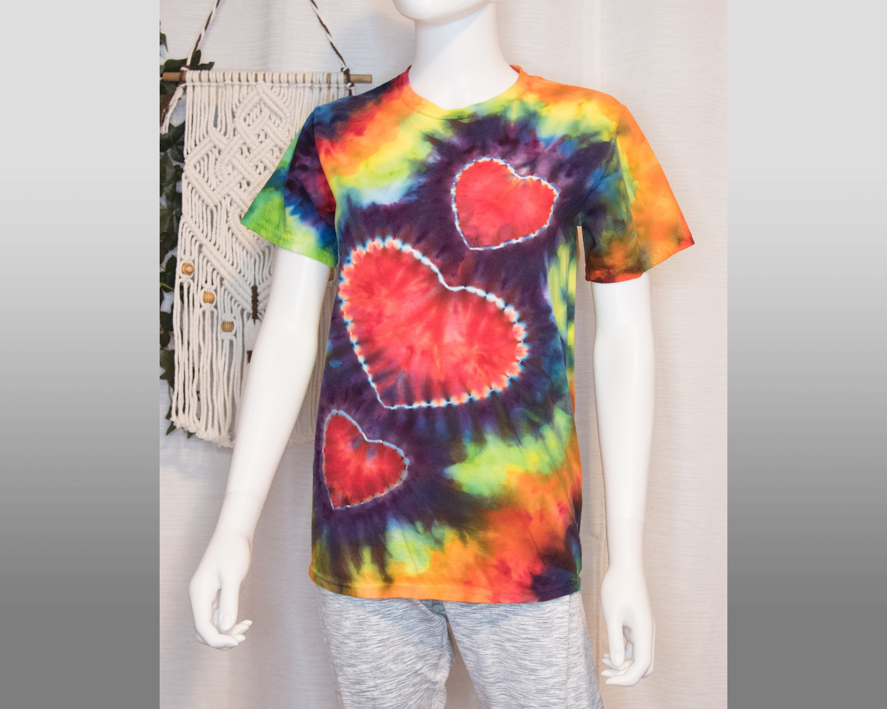 S (adult) - T-Shirt - Hearts