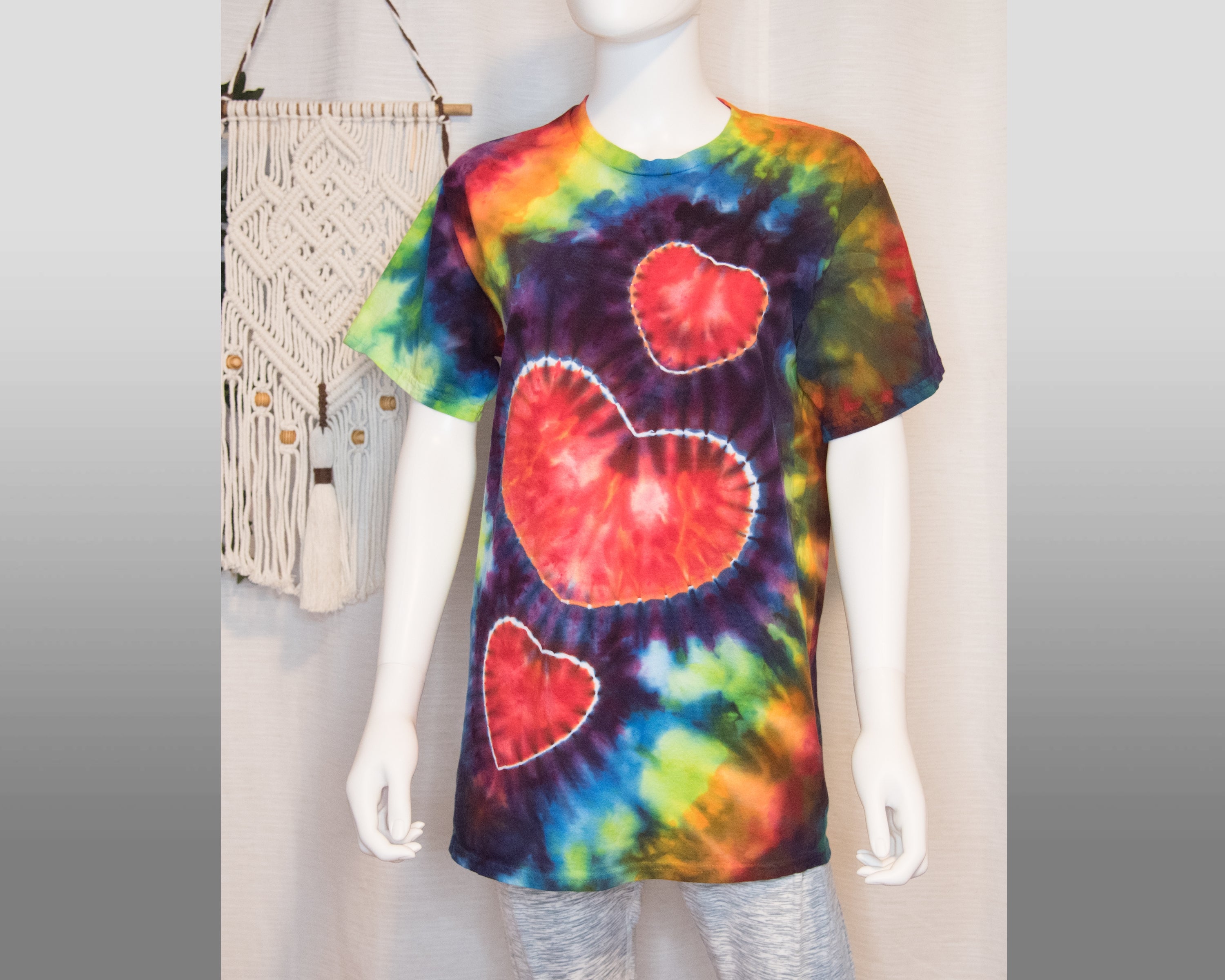 M (adult) - T-Shirt - Hearts