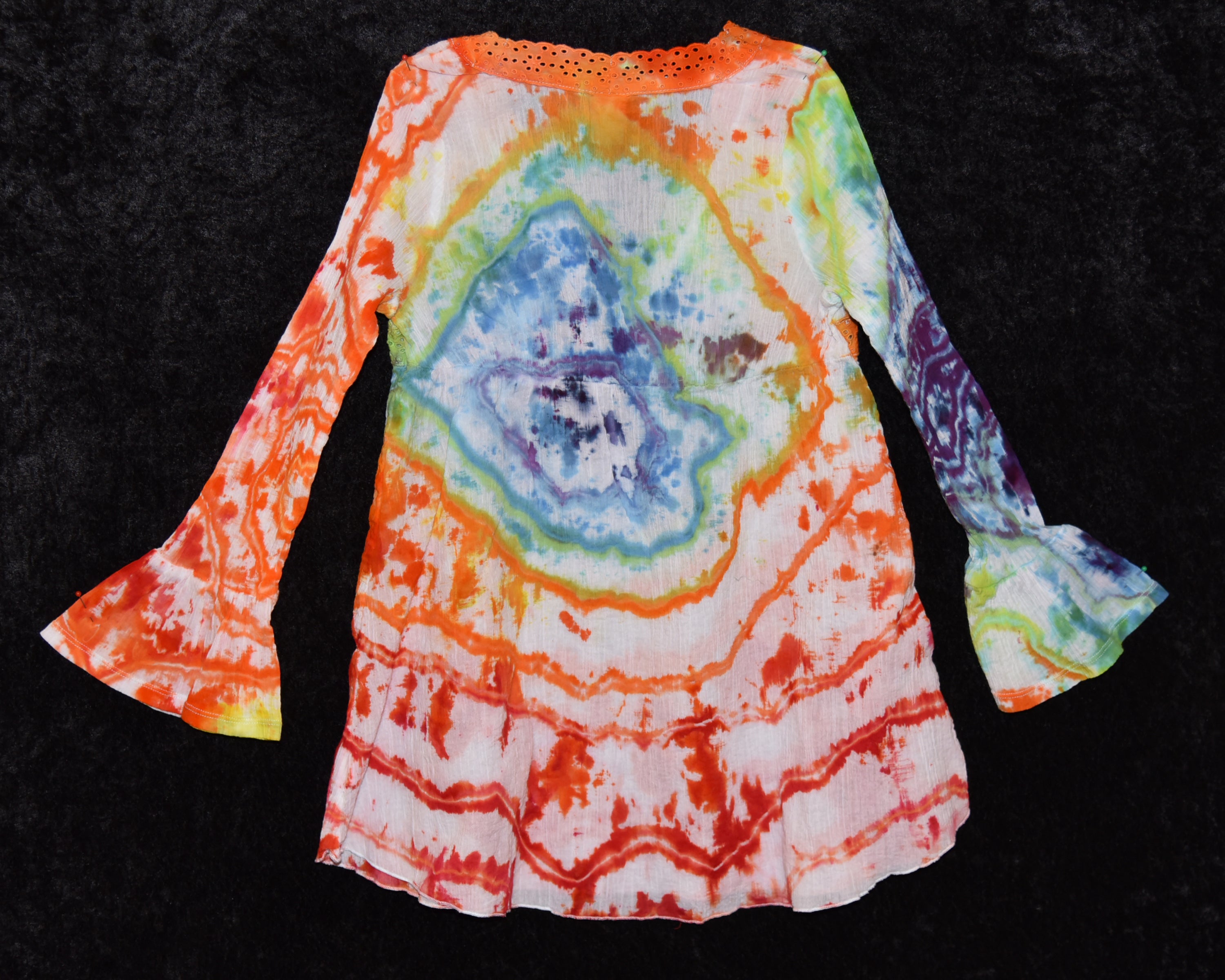 Youth - M (7/8) - Bathing Suit Coverup - Rainbow colors