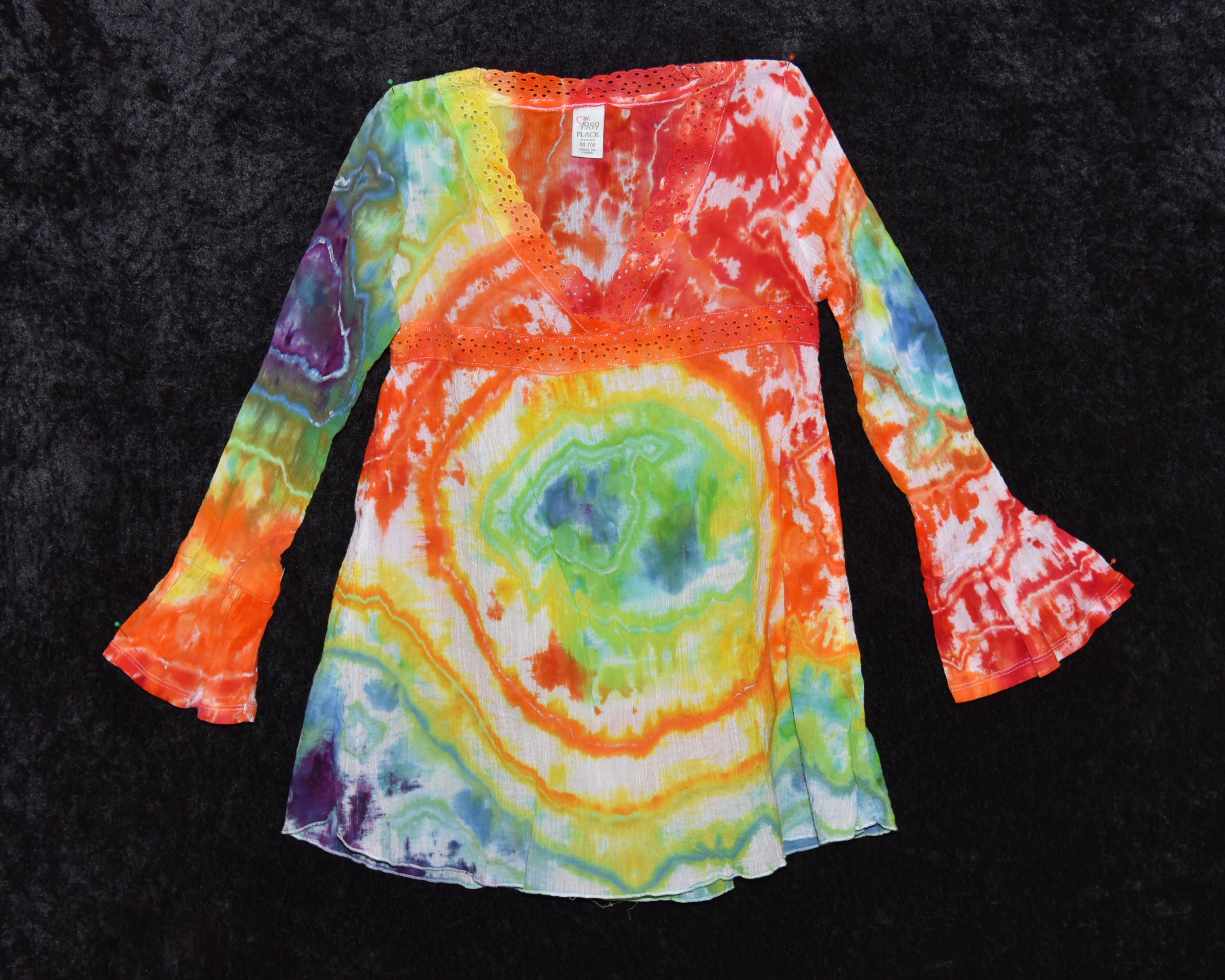 Youth - M (7/8) - Bathing Suit Coverup - Rainbow colors