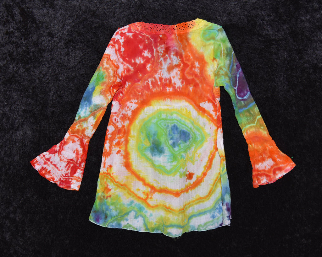 Youth - M (7/8) - Bathing Suit Coverup - Rainbow colors