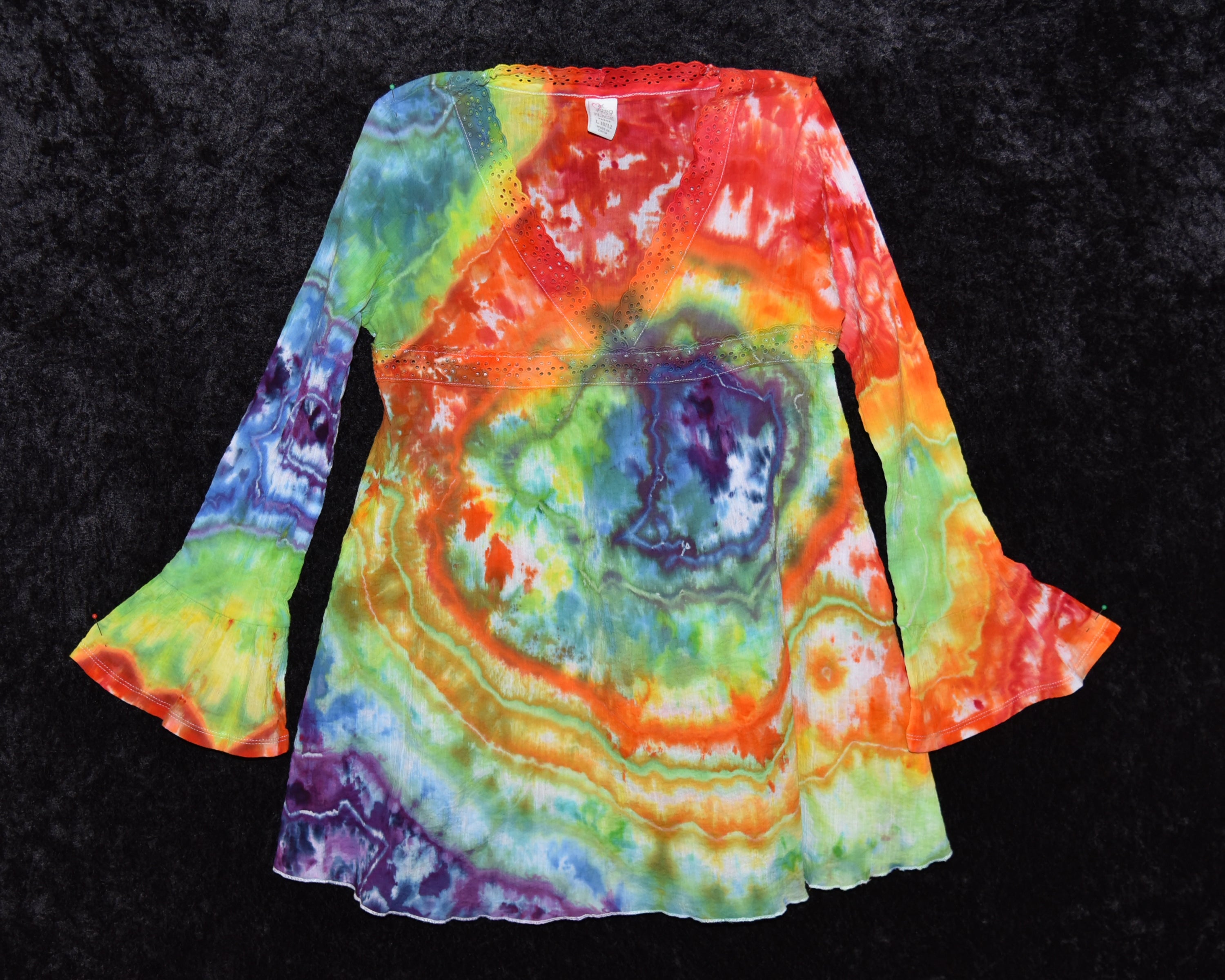 Youth - L (10/12) - Bathing Suit Coverup - Rainbow colors