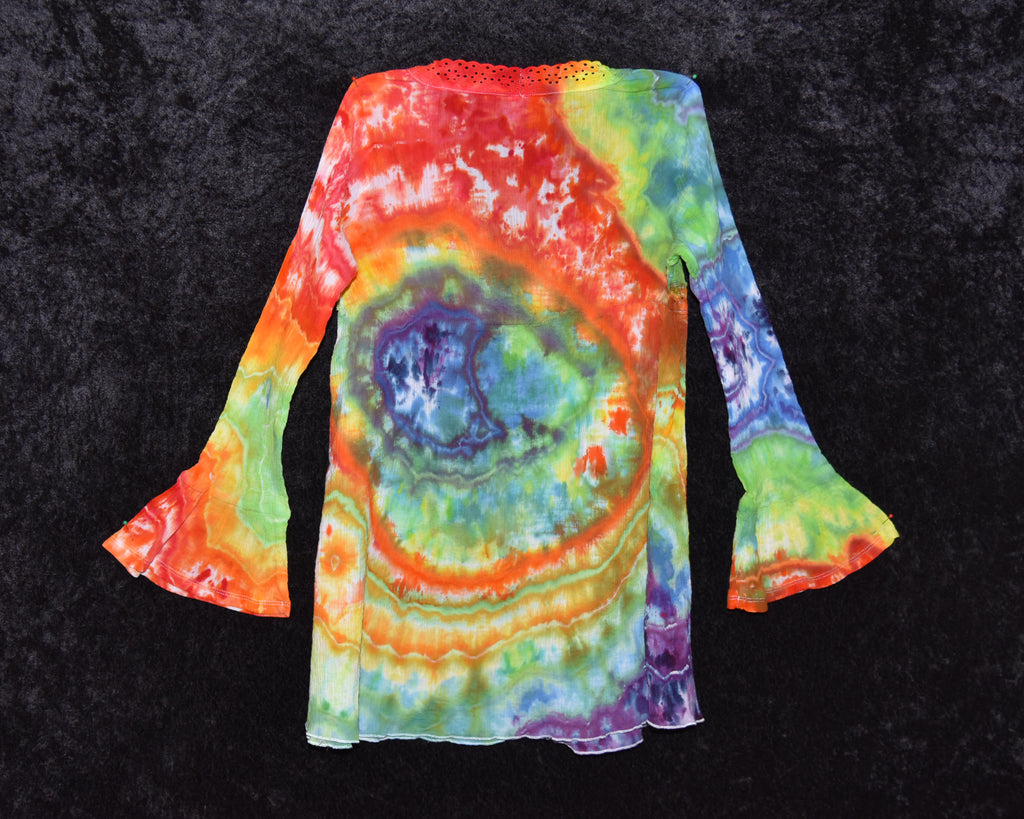 Youth - L (10/12) - Bathing Suit Coverup - Rainbow colors