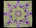 Purple Green Mandala Tapestry - 51" x 54"