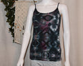 Camisole Top - Medium - Black Gray Wine