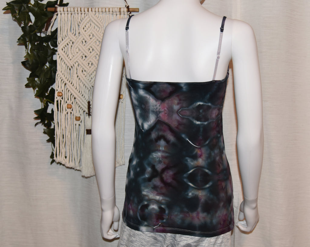 Camisole Top - Medium - Black Gray Wine