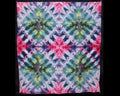 Purple Blue Green Pink Gray Geometric Tapestry - 52" x 56"