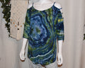 Extra Large - Strappy Shoulder Rayon T-Shirt