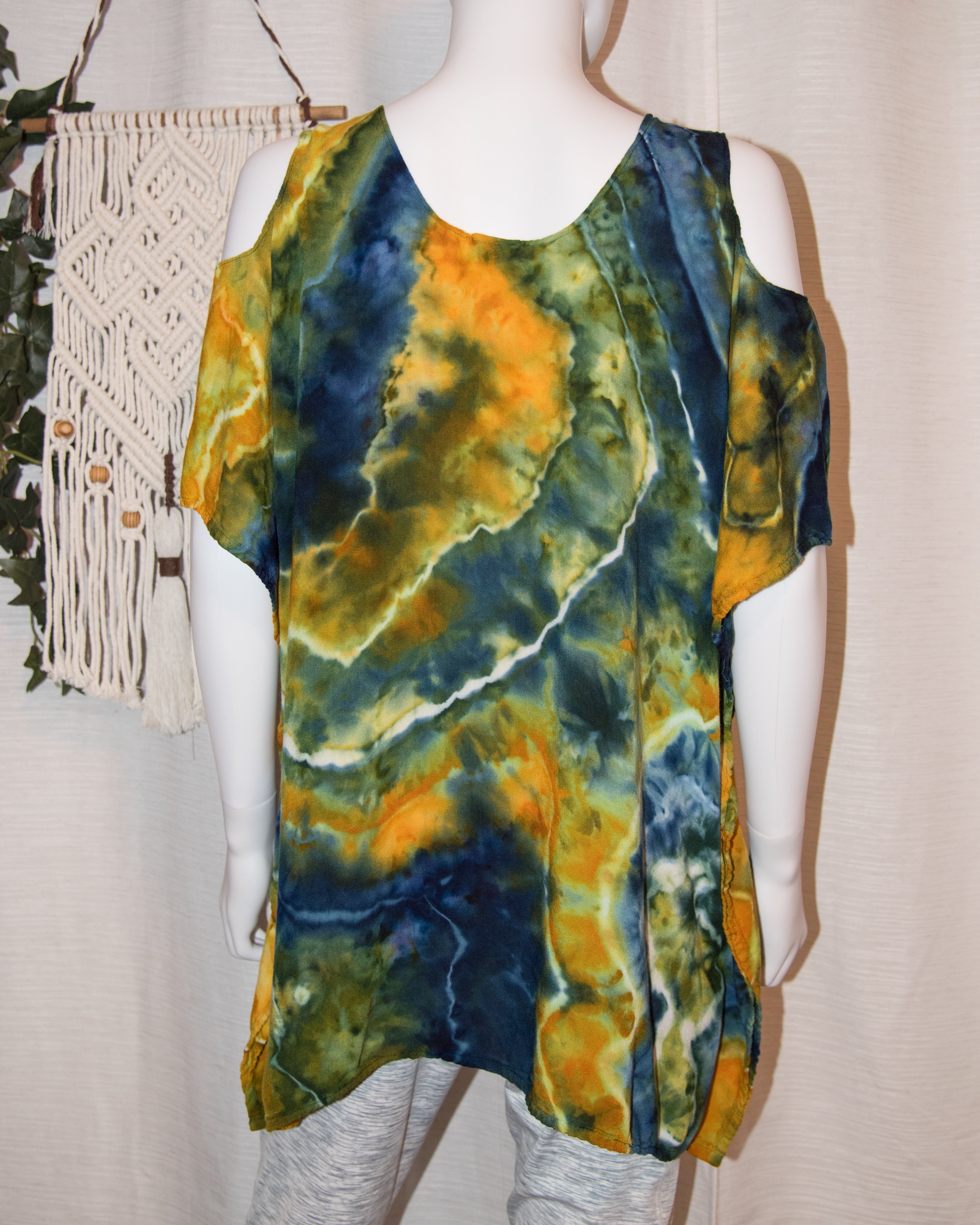 Small/Medium - Open Shoulder Poncho