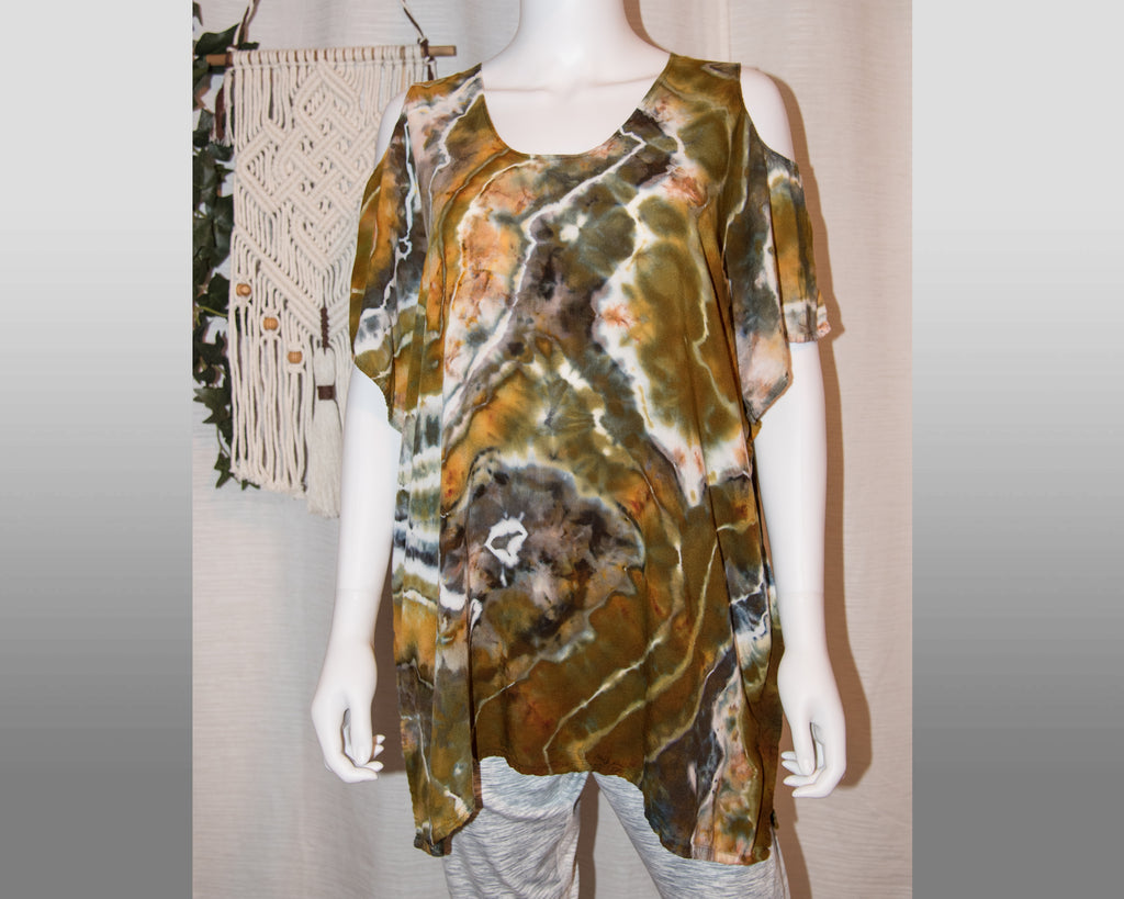 2XL - Open Shoulder Poncho
