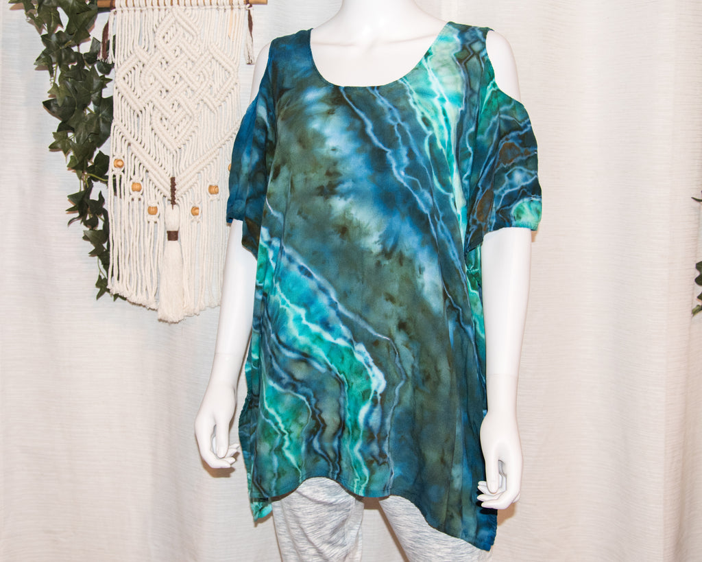 Small/Medium - Open Shoulder Poncho