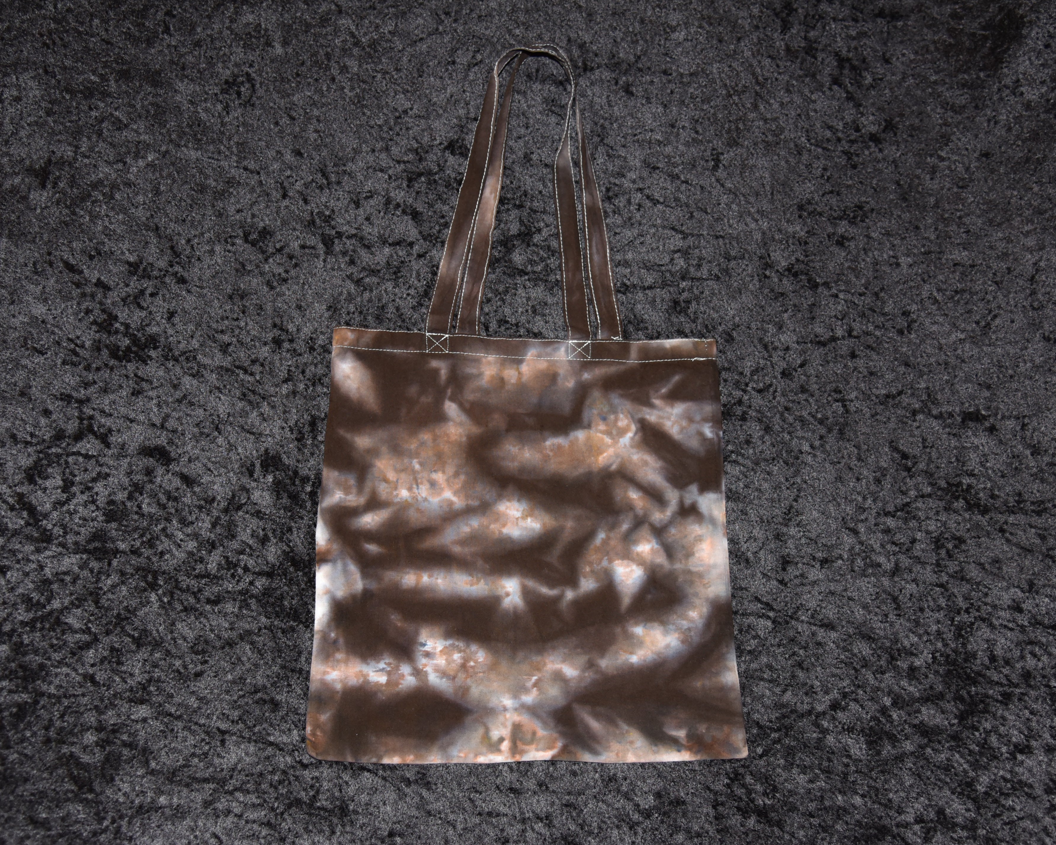 Cotton Bag - Brown Gray
