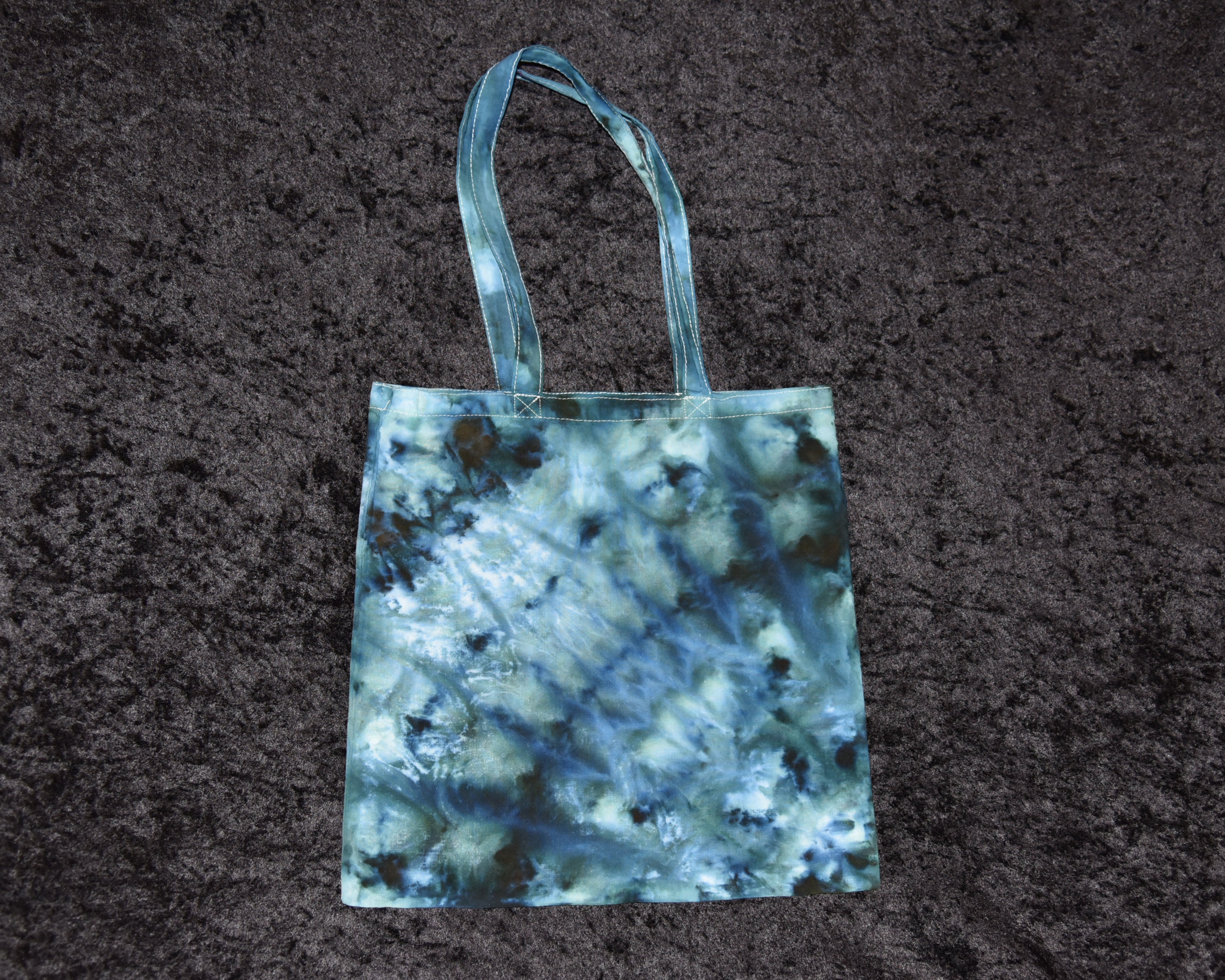 Cotton Bag - Blue Green
