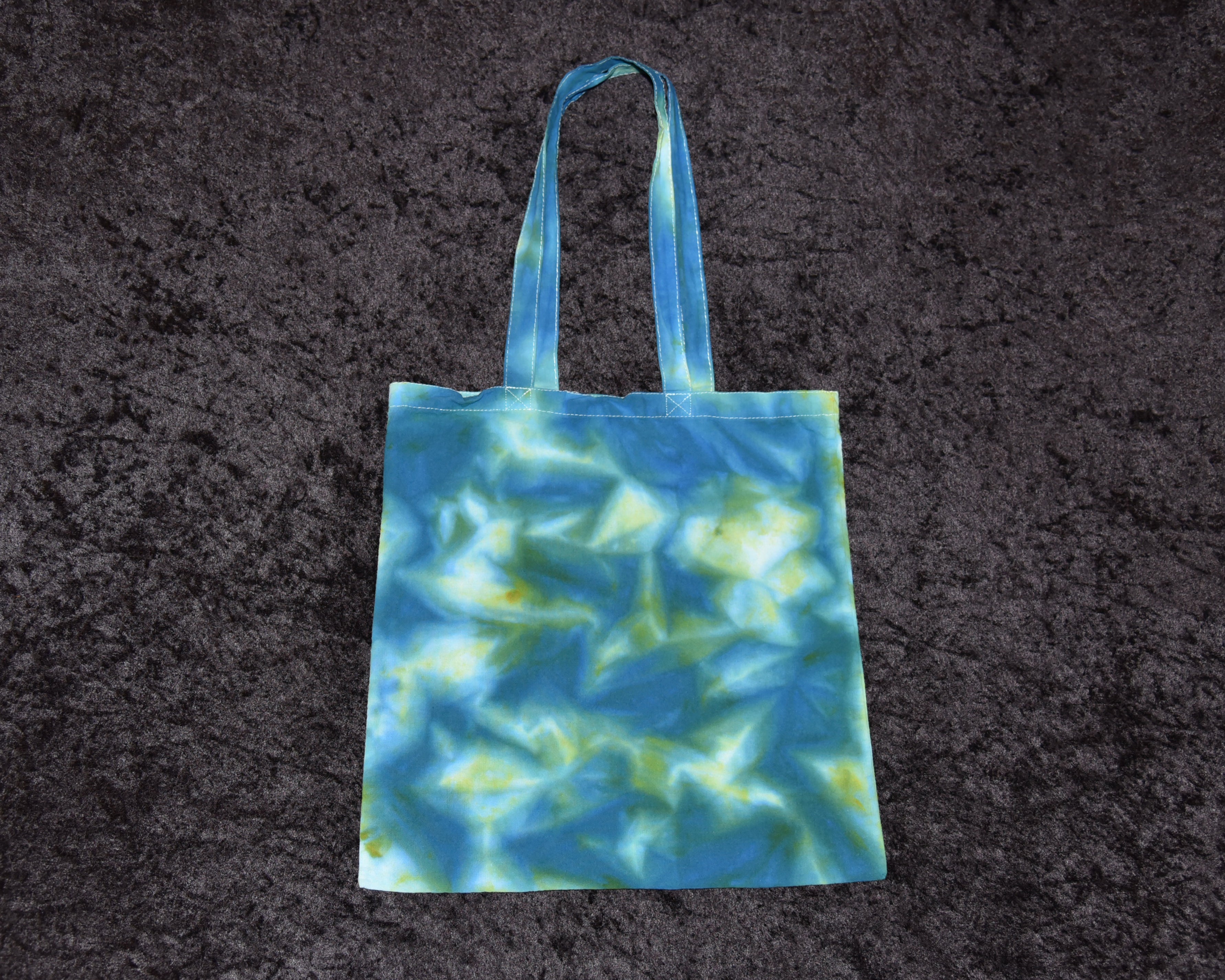 Cotton Bag - Blue Green