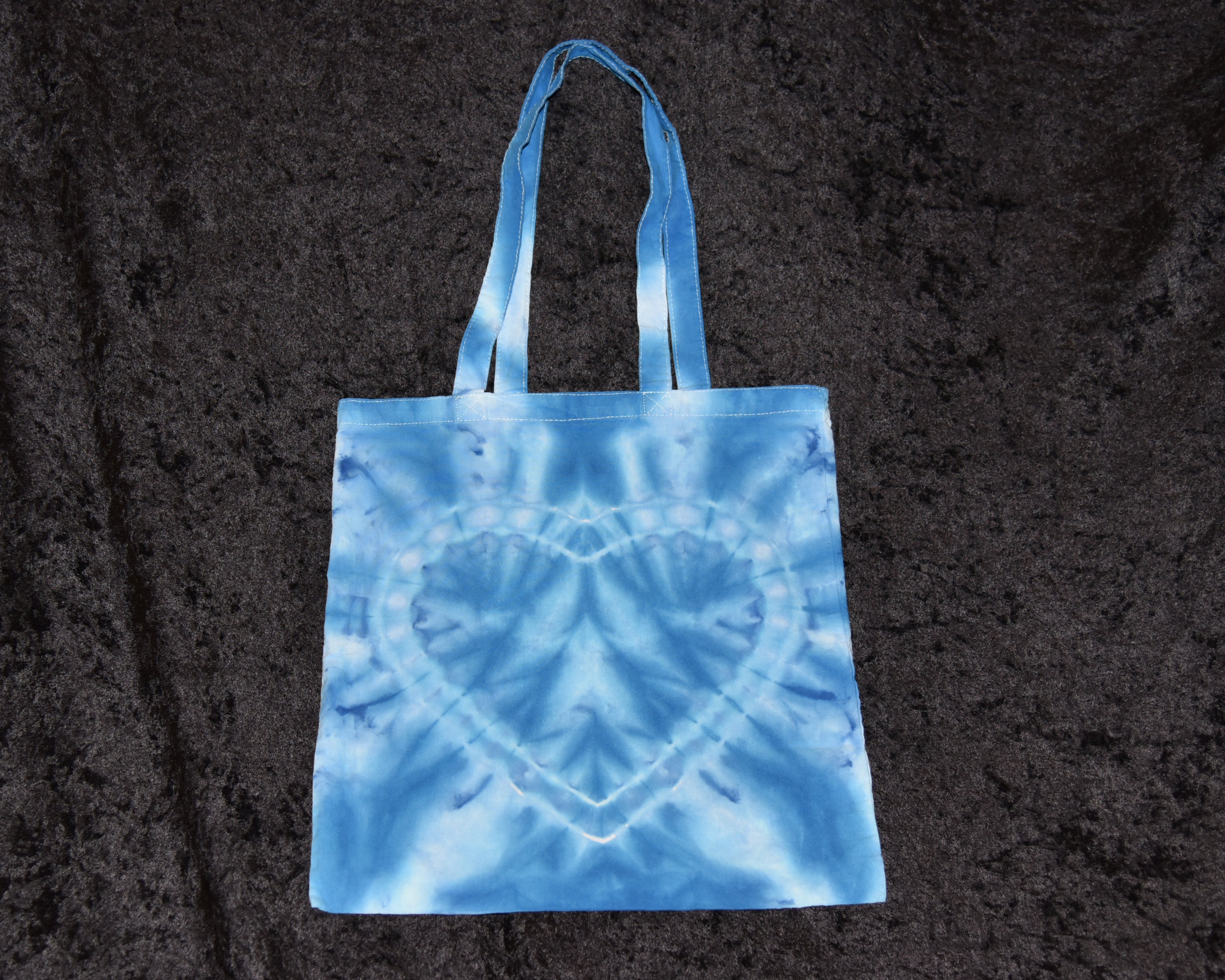 Cotton Bag - Blue Heart