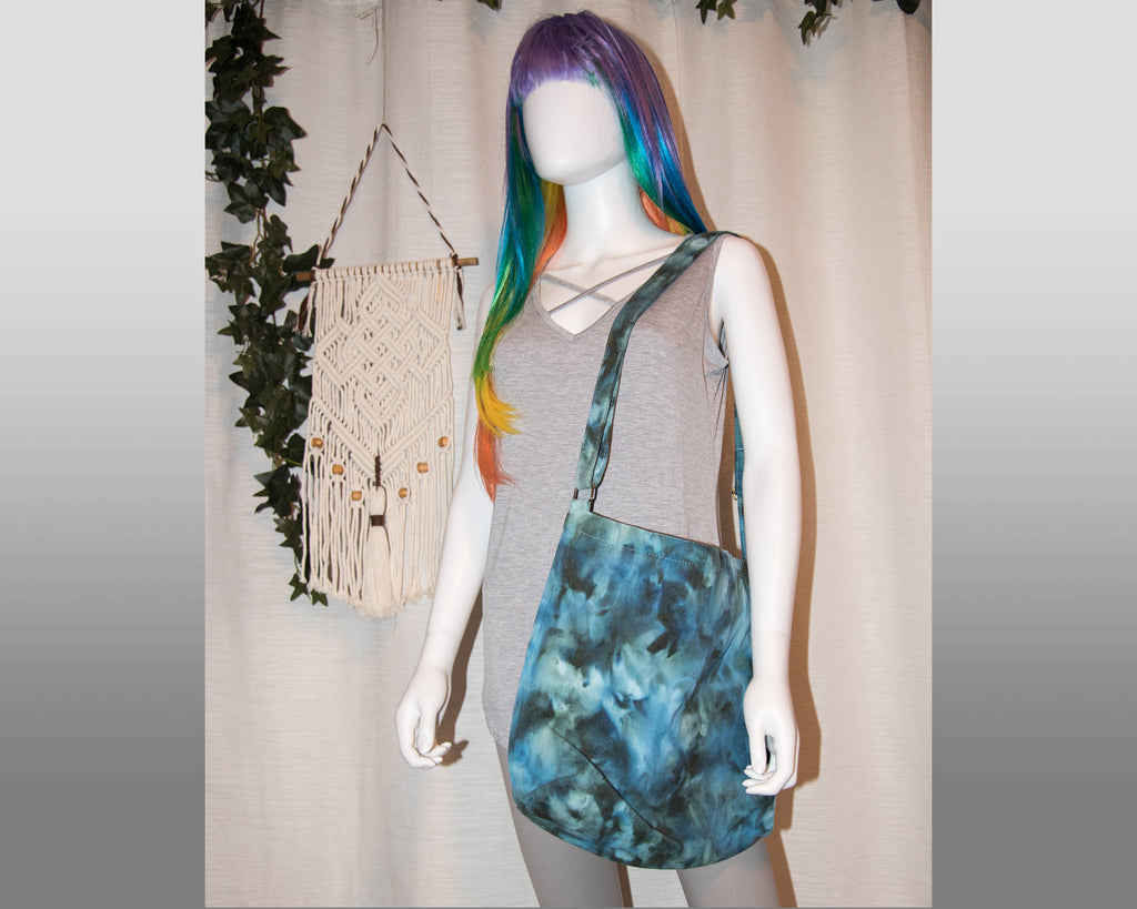 Shoulder Bag - Blue, Green