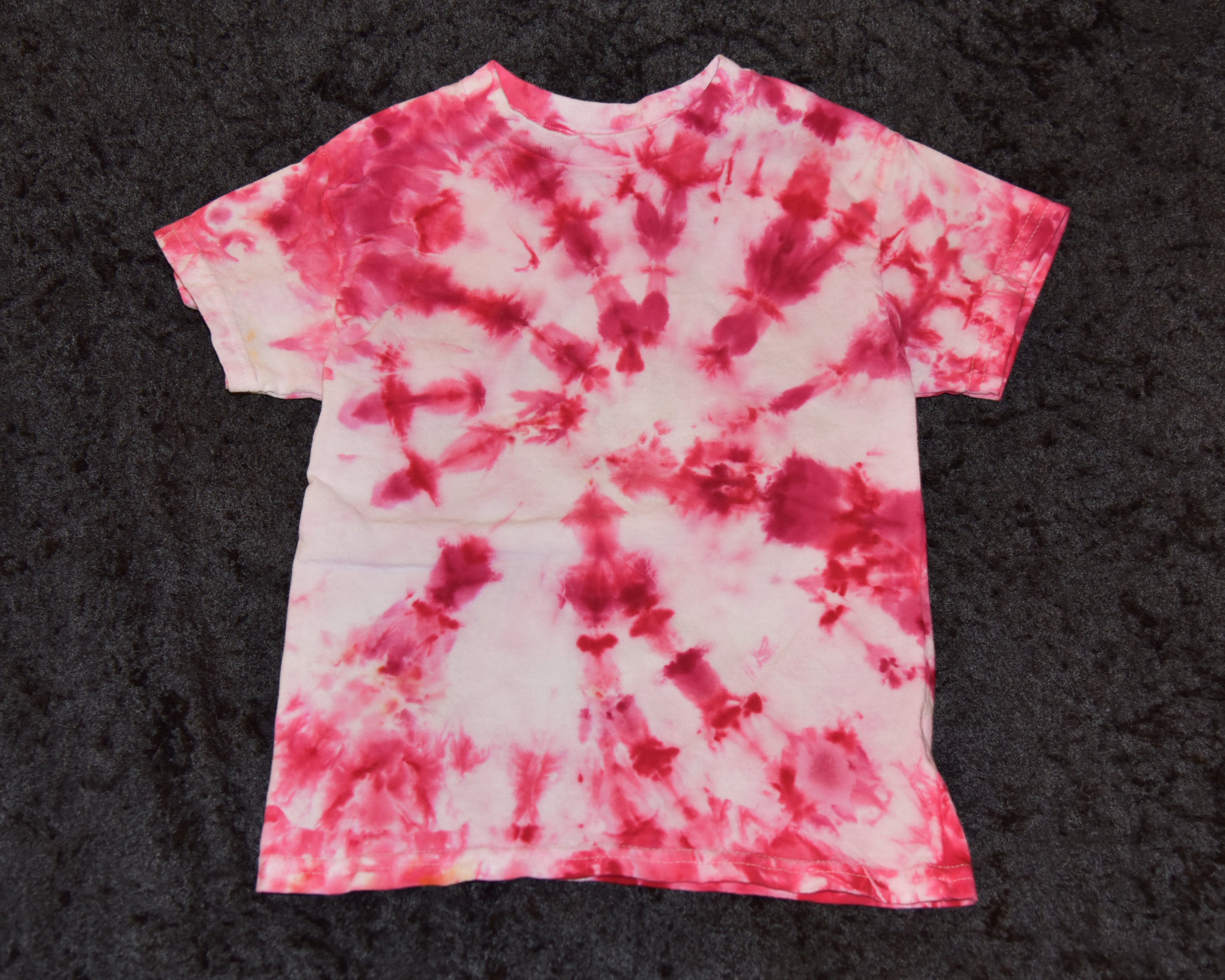 Youth (Size XS) T-shirt - Pink Spiral