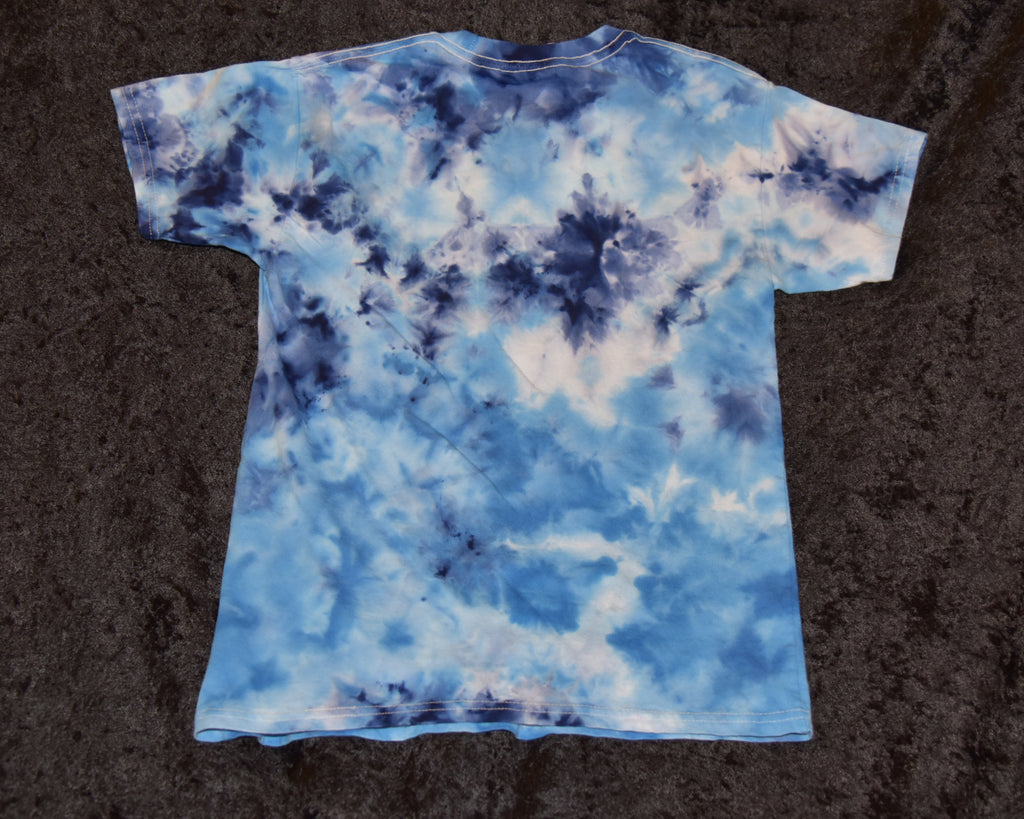 Youth (Size M) T-shirt - Blue Mandala