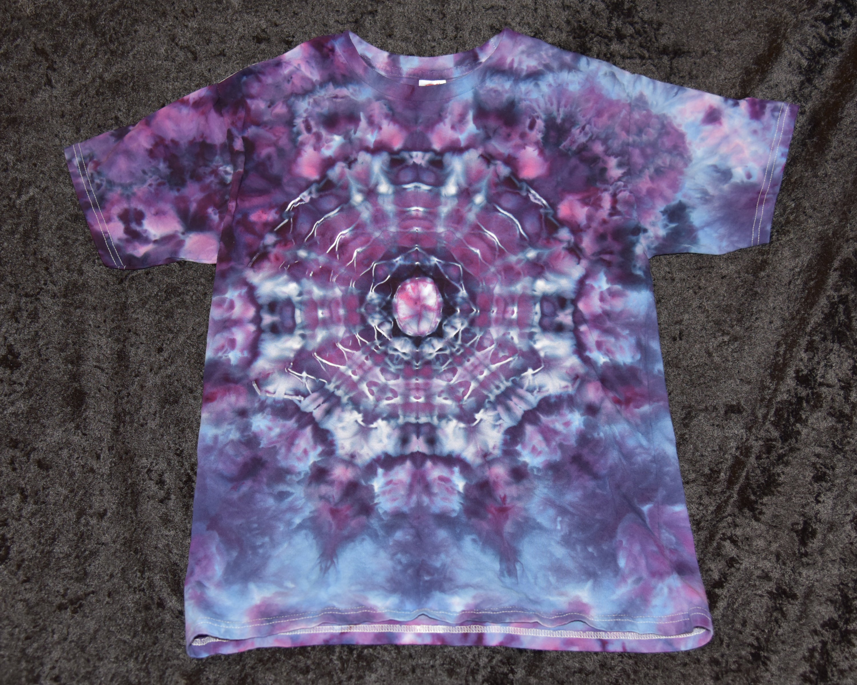 Youth (Size XL) T-shirt - Purple Mandala