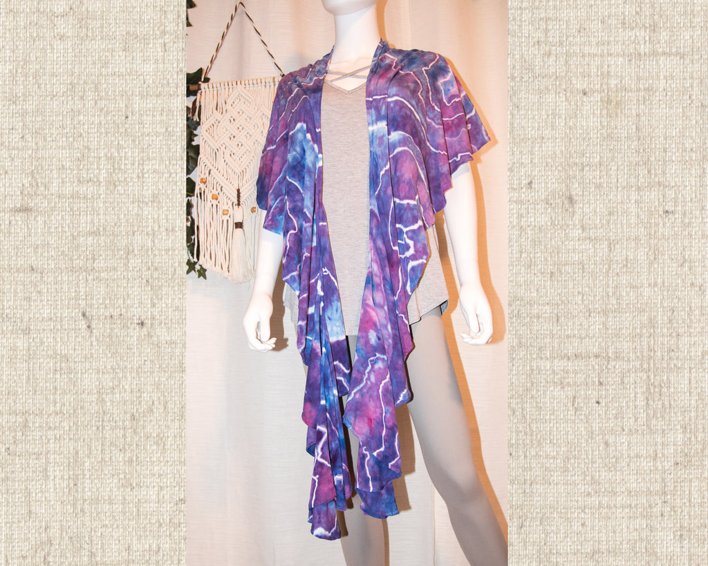 Spiral Scarf - Purple
