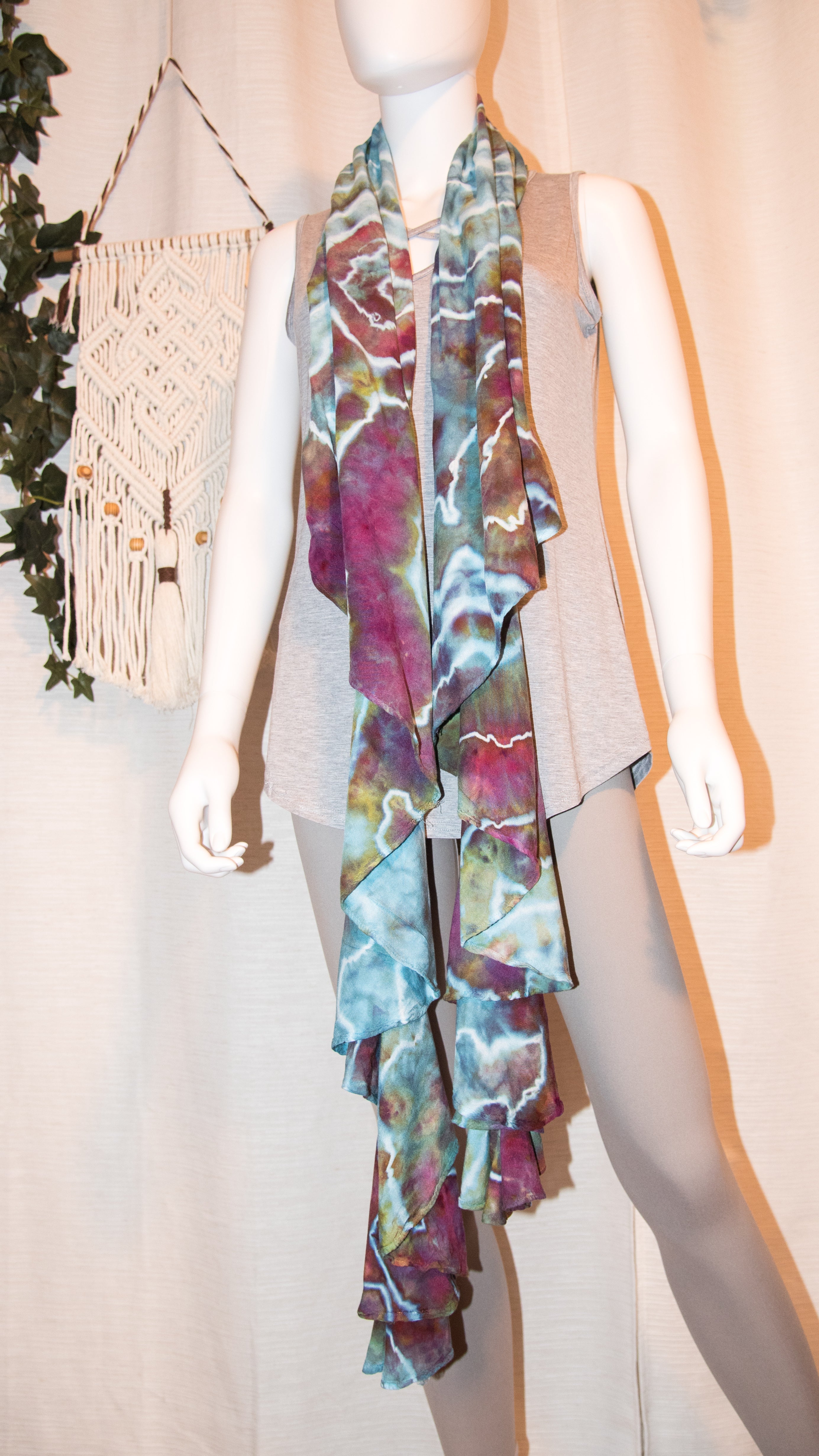 Spiral Scarf - multicolor