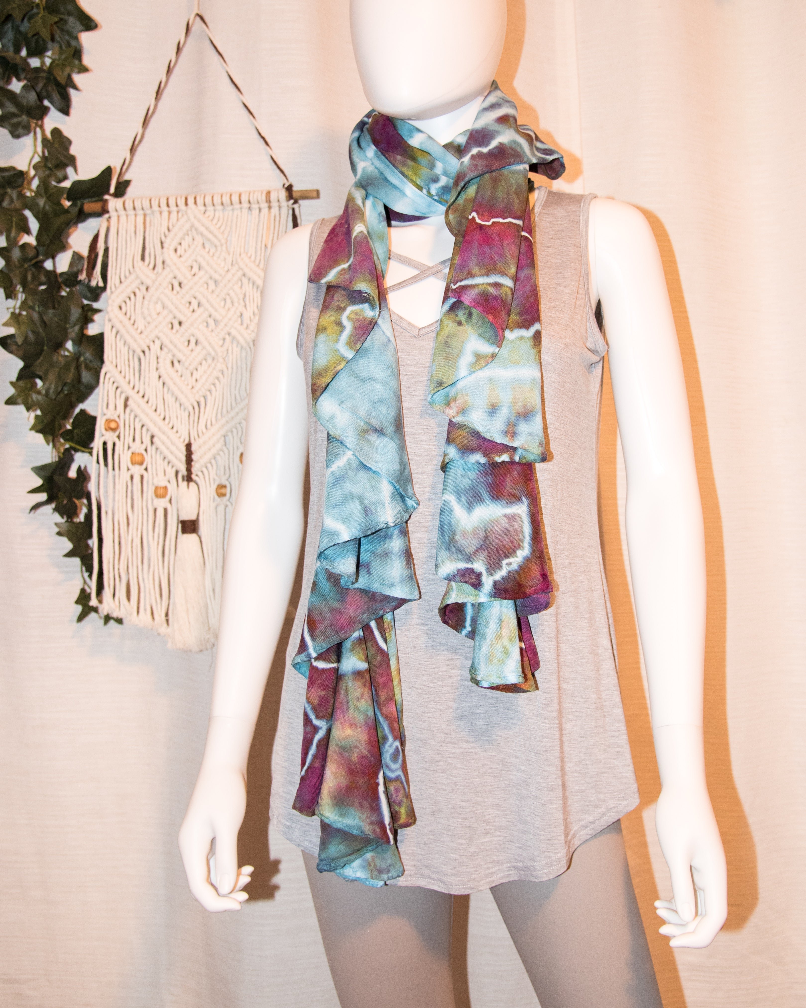 Spiral Scarf - multicolor