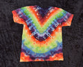 Youth (Size M) T-shirt - Rainbow Stripes