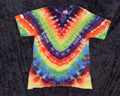 Youth (Size L) T-shirt - Rainbow Stripes