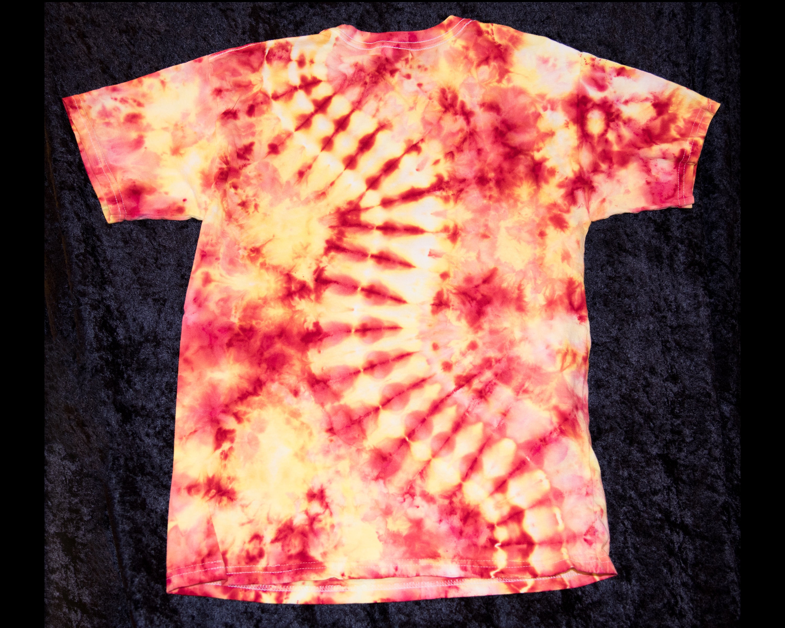 Youth (Size L) T-shirt - Yellow Orange Red