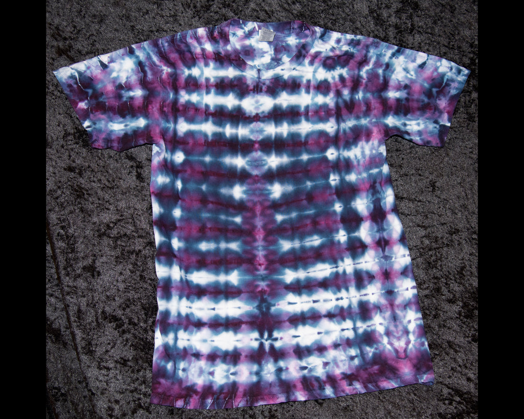 Small (adult) - T-Shirt - Purple Stripes