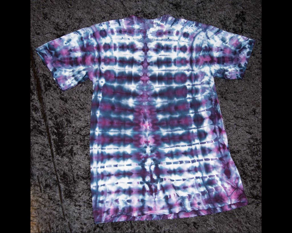 Small (adult) - T-Shirt - Purple Stripes