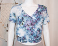 Cross-Front Crop Top - XL