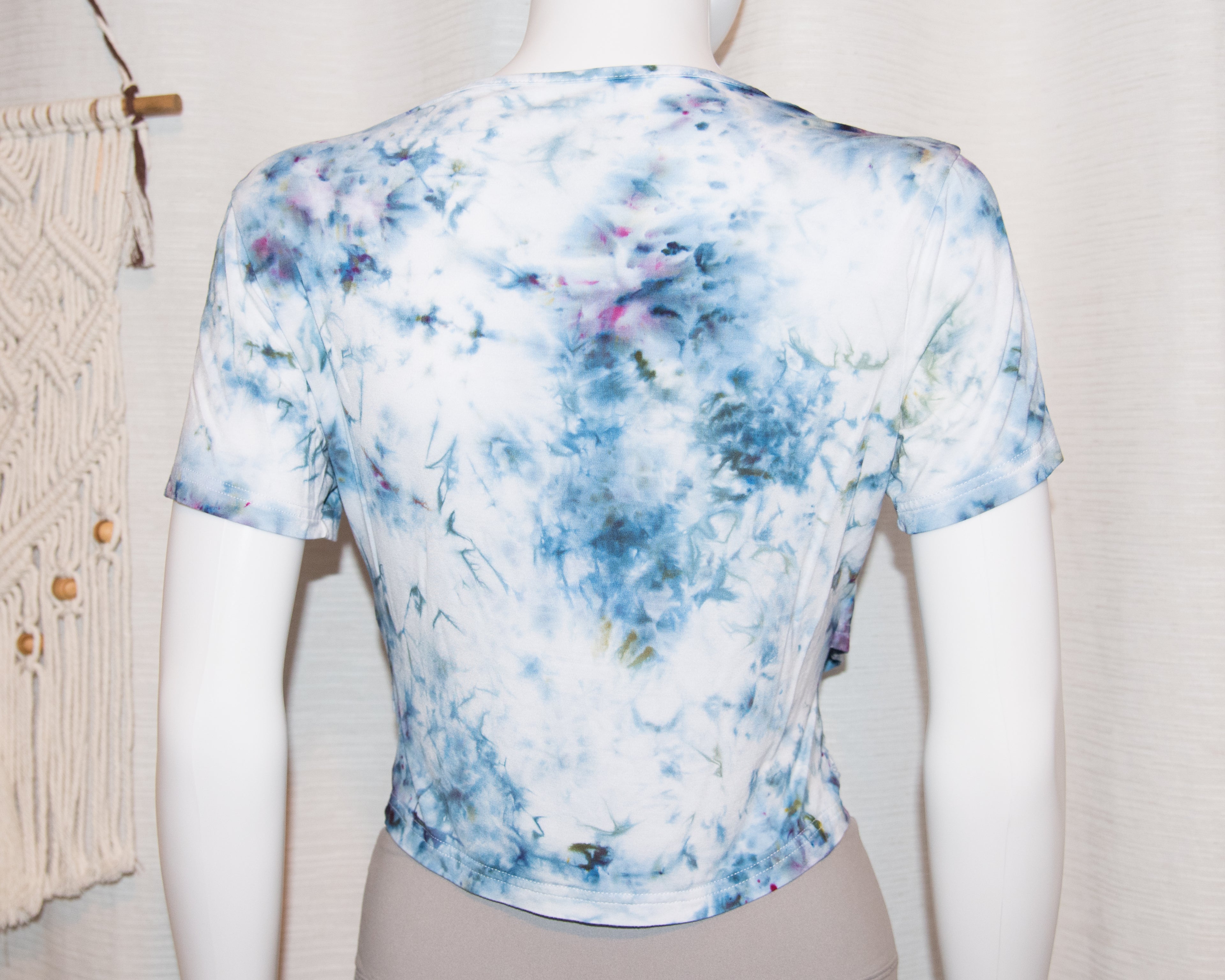 Cross-Front Crop Top - XL