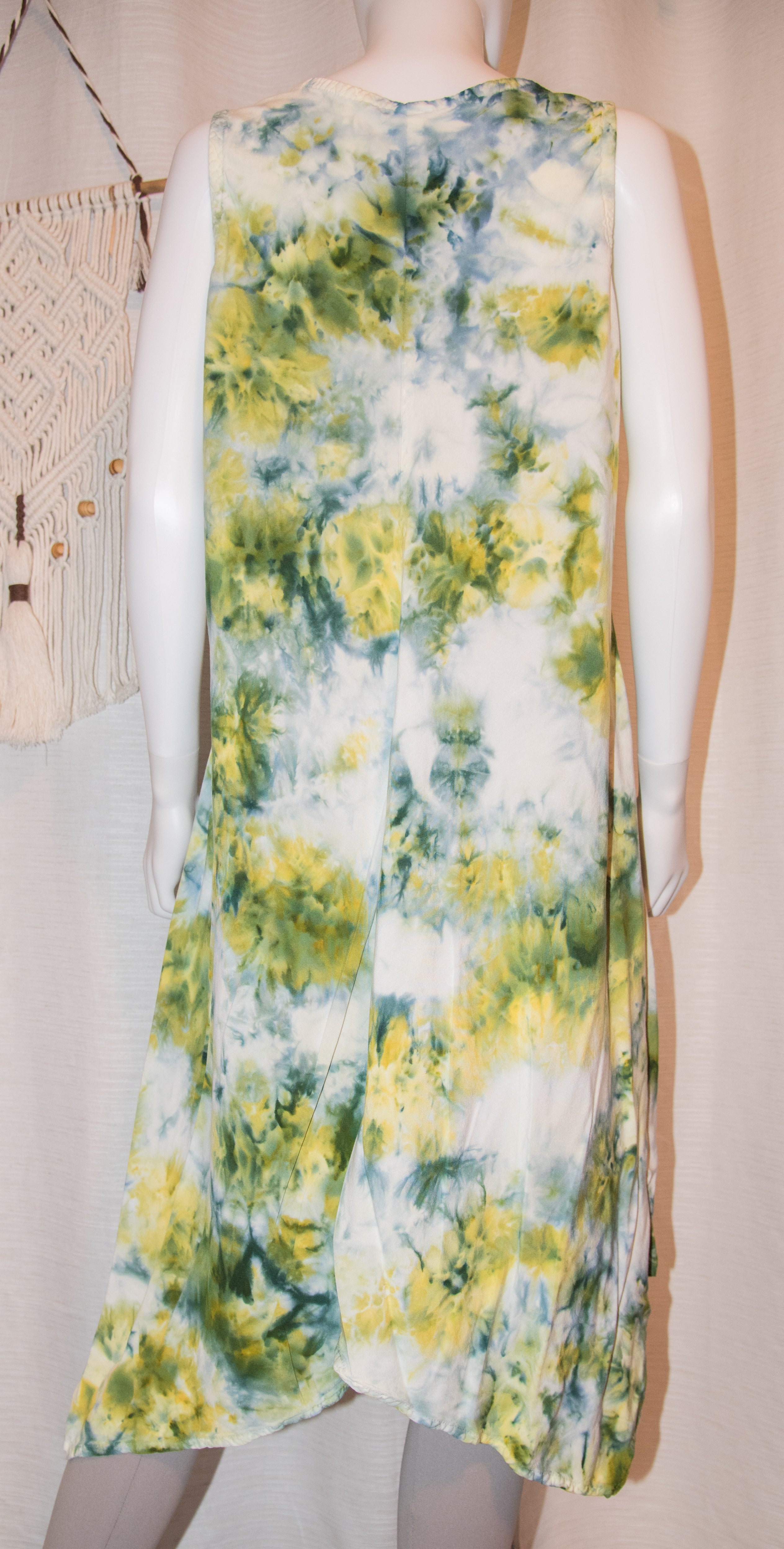 XL - Rayon Dress - Green