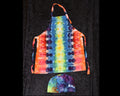 Youth Apron with Chef Hat - Rainbow colors
