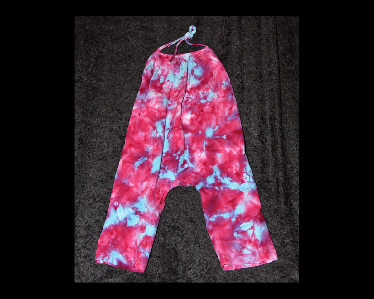 Toddler Romper 4-5T - Pink & Blue