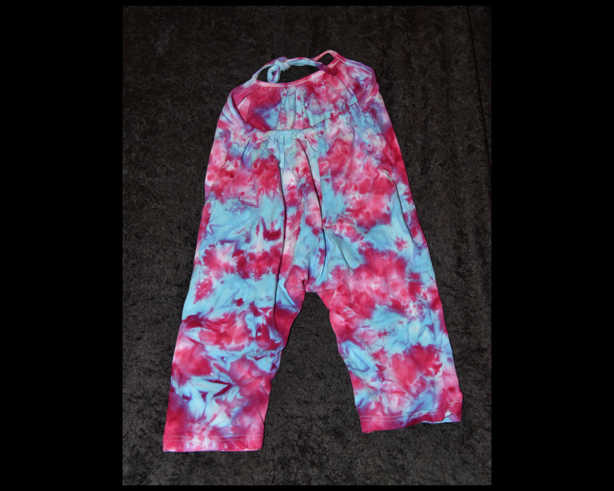 Toddler Romper 4-5T - Pink & Blue