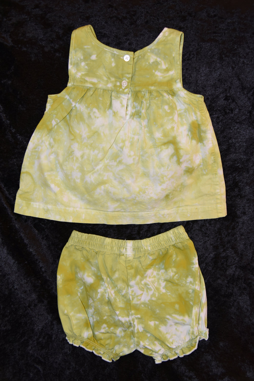 24 mo. Tank Dress & Bloomers set - Light Green
