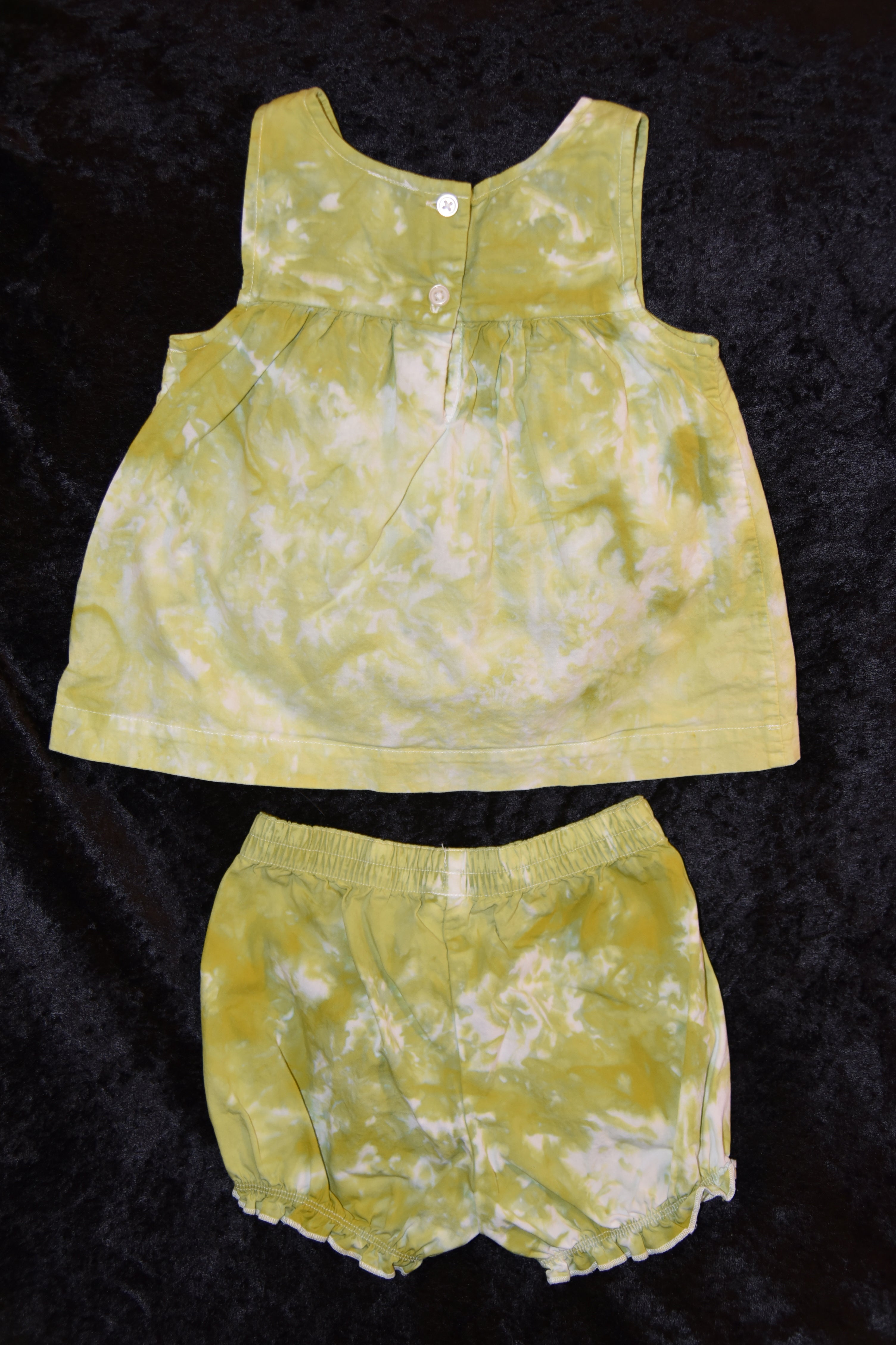 24 mo. Tank Dress & Bloomers set - Light Green