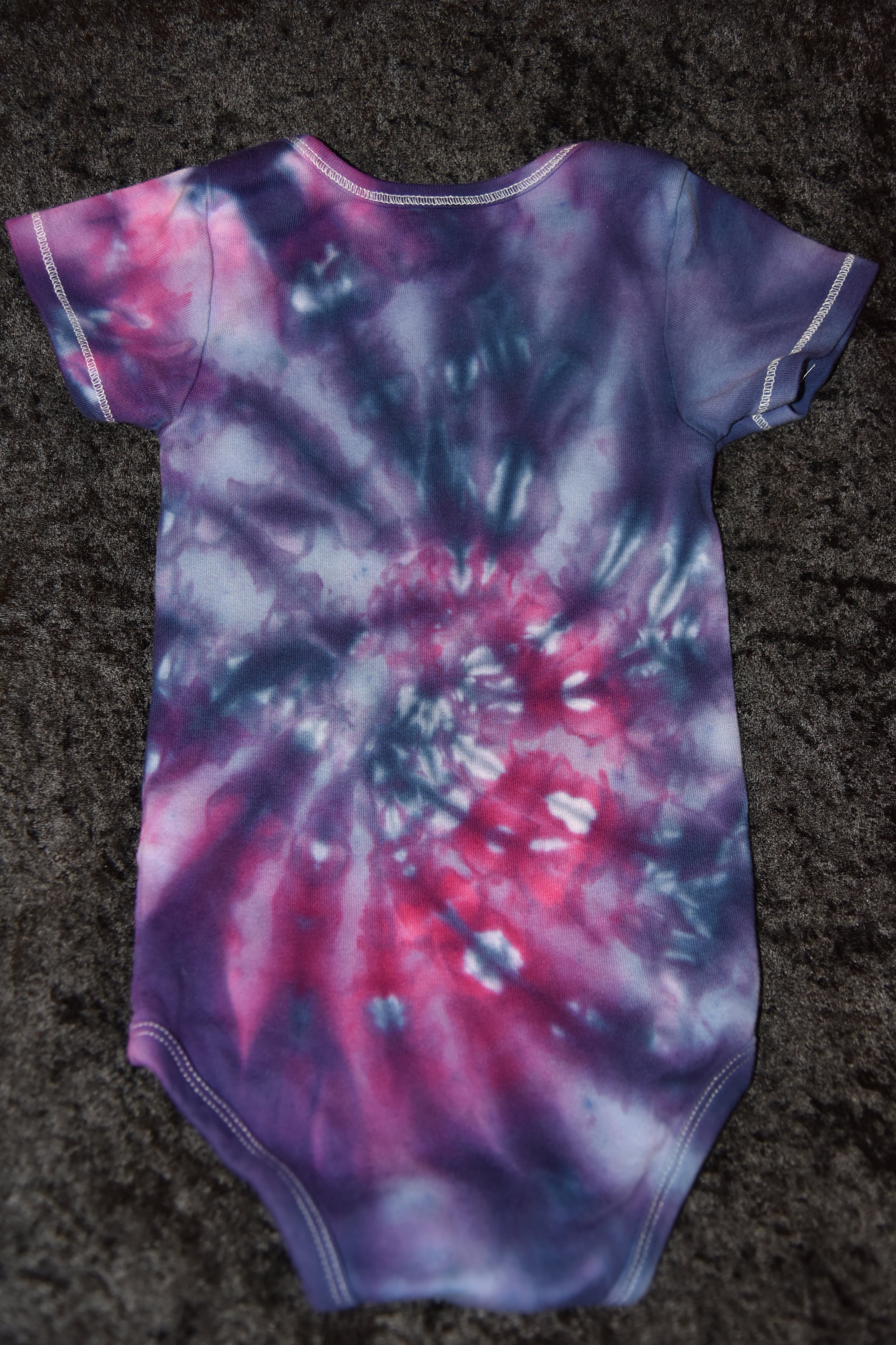 24 mo. bodysuit - Plum & Red Violet