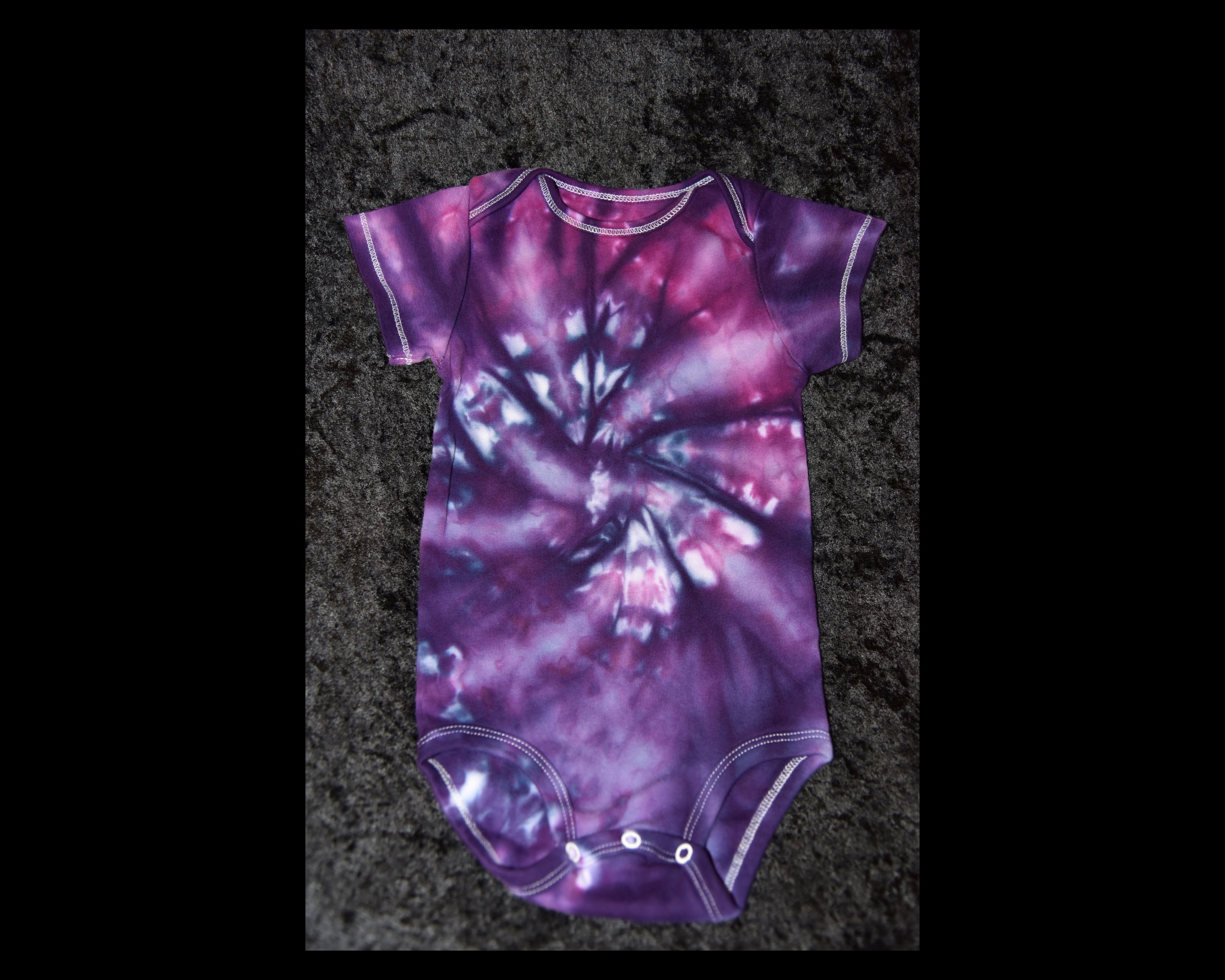 24 mo. bodysuit - Purple & Red Violet