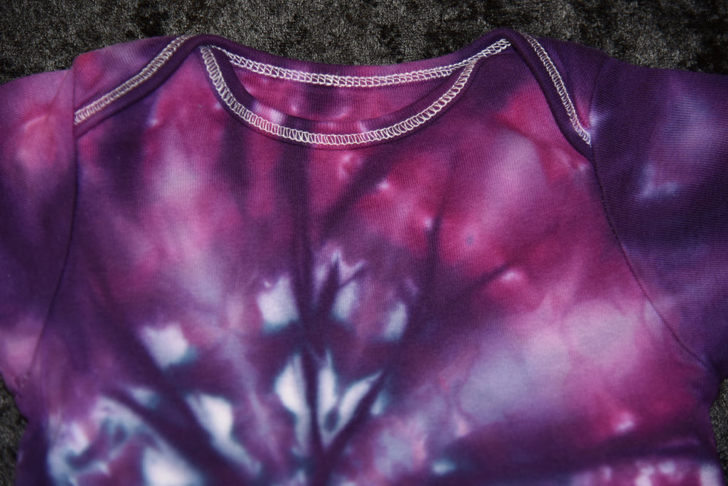 24 mo. bodysuit - Purple & Red Violet
