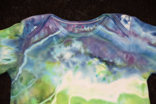 24 mo. bodysuit - Blue & Green Geode