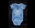 24 mo. bodysuit - blue heart