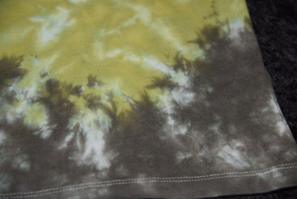 Youth 6x Bell-sleeved Shirt - Green and Brown