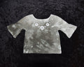 24mo Bell-sleeved Shirt - Sage Green