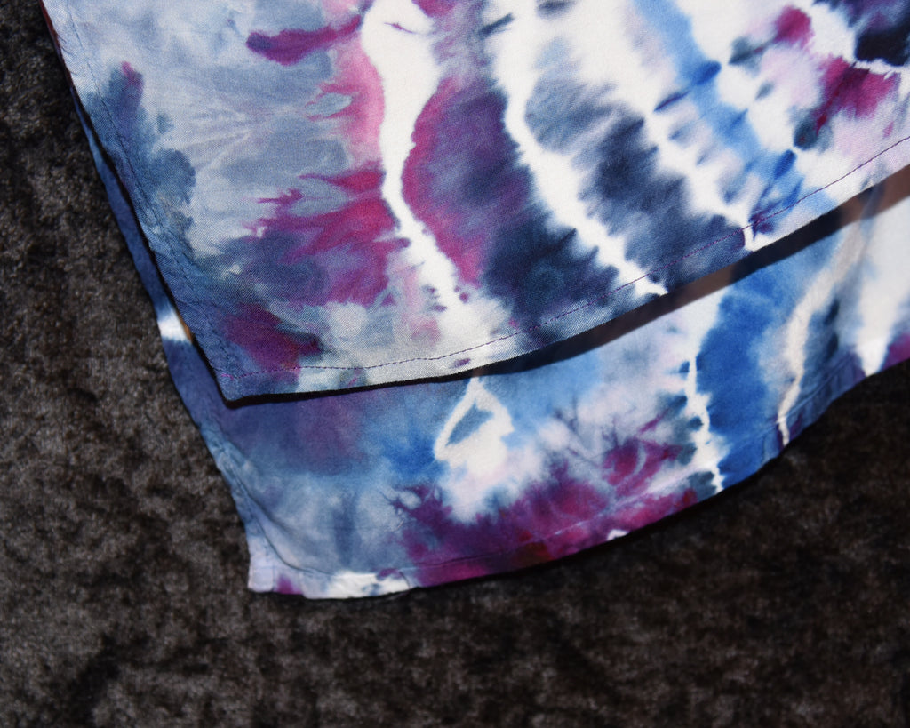 S - Women's Festival Skirt/Dress - Purple Geode