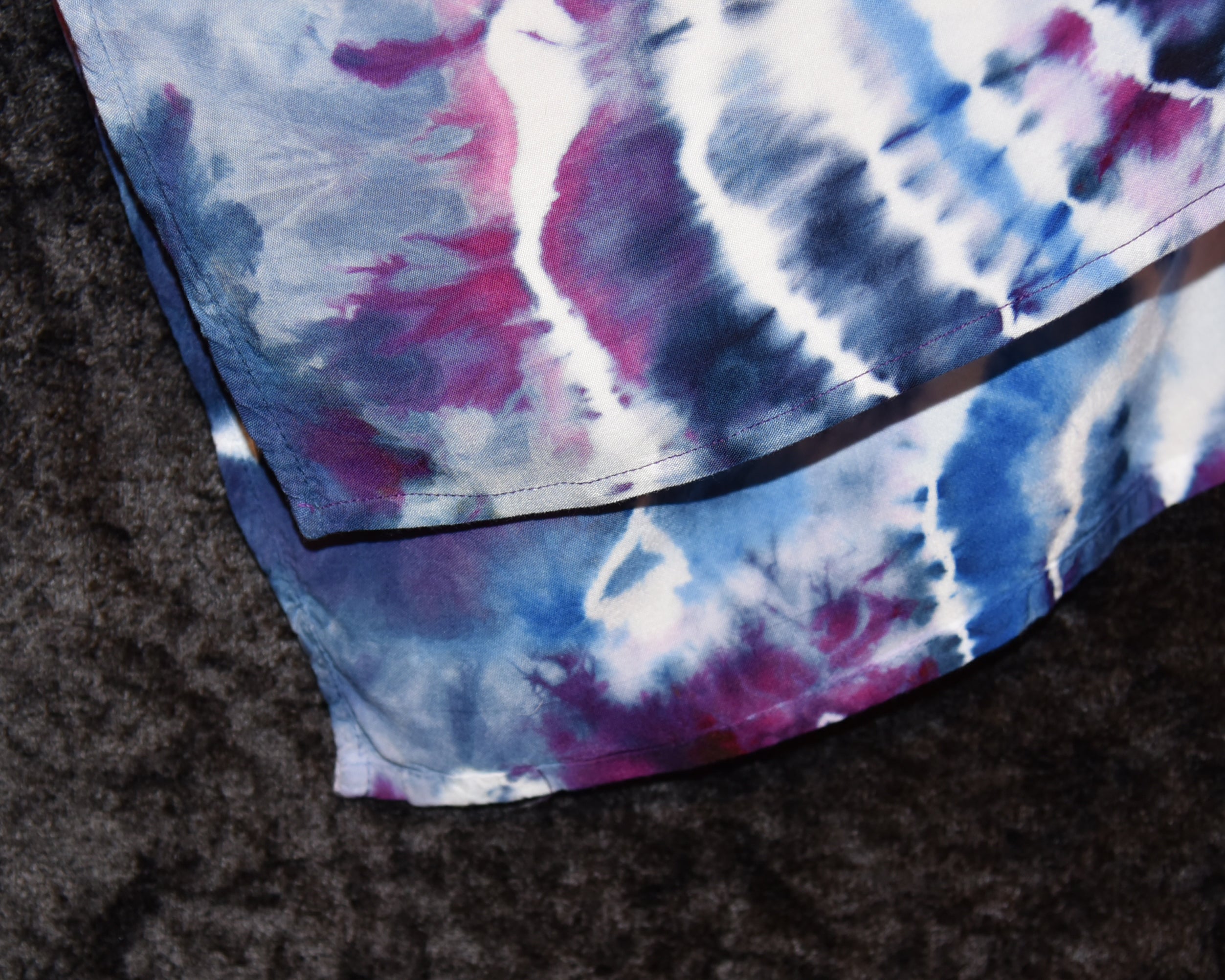 S - Women's Festival Skirt/Dress - Purple Geode